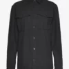 Jack & Jones JWHROYAL SOLID OVERSHIRT LS CPO - BLACK -Jack & Jones Myynti jj12222298 cblack v178012