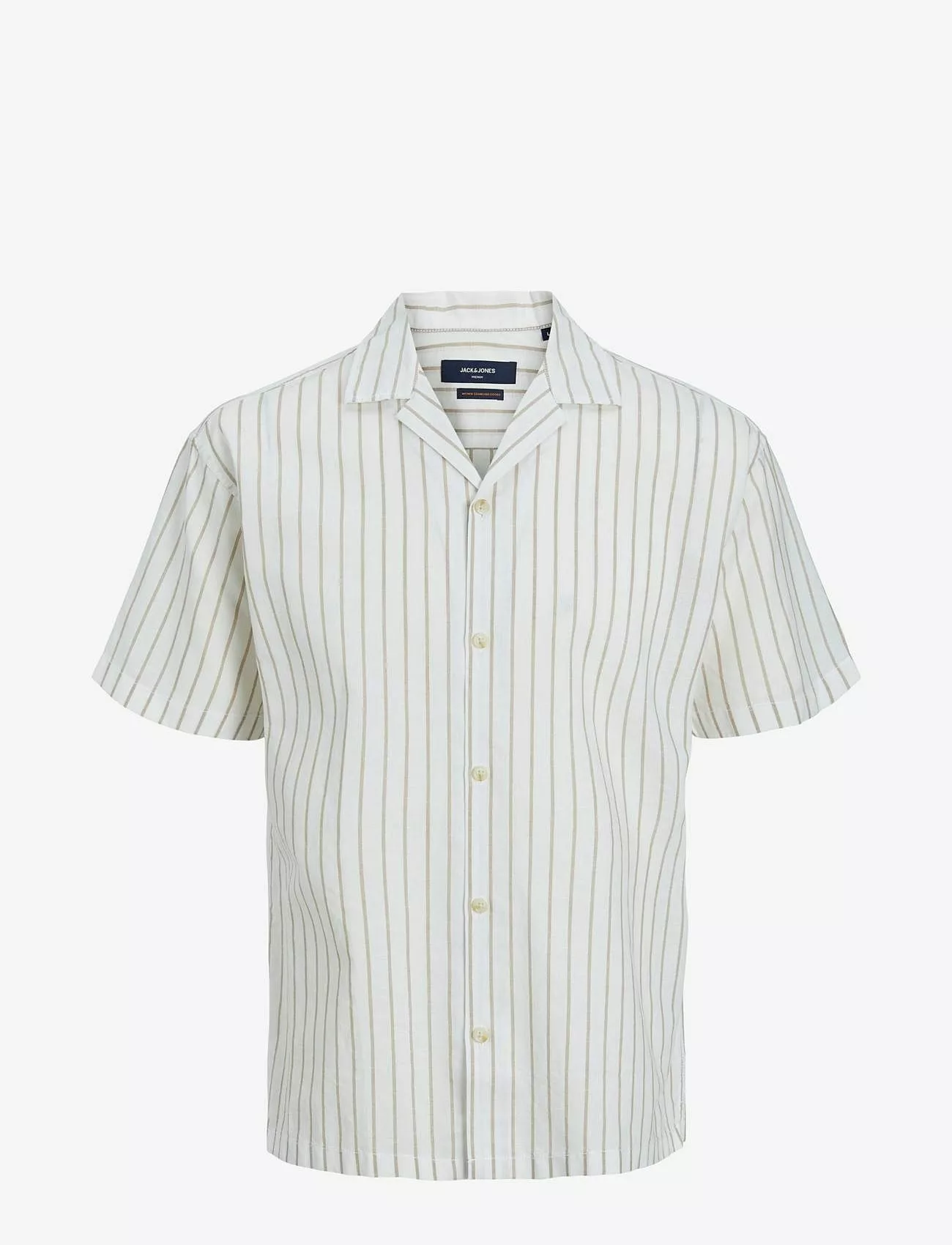 Jack & Jones JPRBLUSUMMER LINEN RESORT SHIRT S/S SN - SAND 3 Jack & Jones JPRBLUSUMMER LINEN RESORT SHIRT S/S SN - SAND