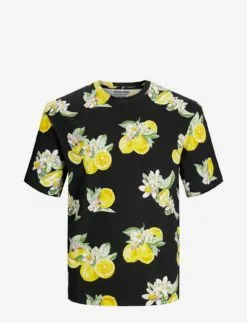Jack & Jones JORFLORES AOP TEE SS CREW NECK SN - TAP SHOE