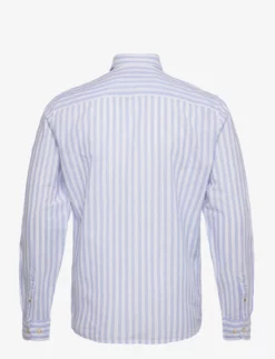 Jack & Jones JPRBLUSUMMER LINEN STRIPE SHIRT L/S - CASHMERE BLUE -Jack & Jones Myynti jj12227835 ccashmereblue v175775slimfit 1