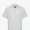 Jack & Jones JORPALMA SEERSUCKER SHIRT SS SN - SLATE GRAY -Jack & Jones Myynti jj12233548 cslategray v176695