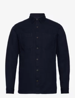 Jack & Jones JORGORDON TWILL SHIRT LS EX4 22 LN - NAVY BLAZER
