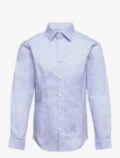 Jack & Jones JPRPARMA SHIRT L/S NOOS JNR - CASHMERE BLUE