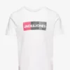 Jack & Jones JJECORP LOGO TEE SS O-NECK NOOS JNR - WHITE -Jack & Jones Myynti jjj12152730 cwhite v178074play