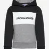 Jack & Jones JJELOGO BLOCKING SWEAT HOOD NOOS JNR - NAVY BLAZER -Jack & Jones Myynti jjj12173901 cnavyblazer v175876
