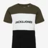 Jack & Jones JJELOGO BLOCKING TEE SS NOOS JNR - FOREST NIGHT -Jack & Jones Myynti jjj12174282 cforestnight v176578