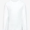 Jack & Jones JJEORGANIC BASIC TEE LS O-NECK JNR - WHITE