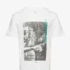 Jack & Jones JCOLEGENDS PHOTO TEE SS CREW NECK JNR - WHITE -Jack & Jones Myynti jjj12211405 cwhite v178074