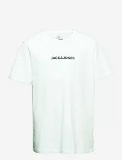 Jack & Jones JCOYOU TEE SS CREW NECK LN JNR - WHITE