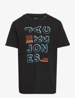 Jack & Jones JCOBOOSTER TEE SS CREW NECK MAY 22 JNR - BLACK