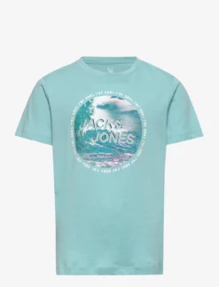 Jack & Jones JCOBOOSTER TEE SS CREW NECK JUN 22 JNR - MARINE BLUE