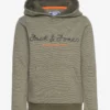 Jack & Jones JCOBERG SWEAT HOOD SN JNR - FOUR LEAF CLOVER