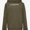 Jack & Jones JWHBANK SWEAT HOOD JNR - FOREST NIGHT -Jack & Jones Myynti jjj12218596 cforestnight v176578