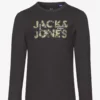 Jack & Jones JCOTECH LOGO TEE LS CREW NECK SN JNR - BLACK -Jack & Jones Myynti jjj12222946 cblack v178012