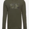Jack & Jones JCOTECH LOGO TEE LS CREW NECK SN JNR - FOREST NIGHT -Jack & Jones Myynti jjj12222946 cforestnight v176578