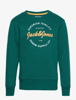 Jack & Jones JJANDY SWEAT CREW NECK JNR - STORM