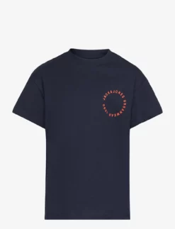 Jack & Jones JJSUNSET TEE SS CREW NECK JNR - NAVY BLAZER