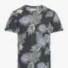 Jack & Jones JJBECS AOP TEE SS CREW NECK JNR - ASPHALT -Jack & Jones Myynti jjj12225312 casphalt v176526