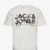 Jack & Jones JJBECS SHAPE TEE SS CREW NECK JNR - CLOUD DANCER -Jack & Jones Myynti jjj12225314 cclouddancer v177642