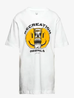 Jack & Jones JORGRIN TEE SS CREW NECK FST JNR - BRIGHT WHITE