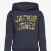 Jack & Jones JCOPEACEWALKER SWEAT HOOD JNR - NAVY BLAZER -Jack & Jones Myynti jjj12226618 cnavyblazer v175876