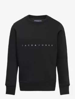 Jack & Jones JORCOPENHAGEN BIG SWEAT CREW NECK JNR - BLACK