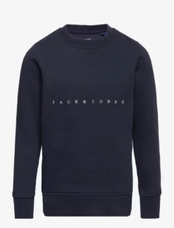 Jack & Jones JORCOPENHAGEN BIG SWEAT CREW NECK JNR - NAVY BLAZER