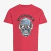 Jack & Jones JORCROWN SKULL TEE SS CREW NECK FST JNR - ROCOCCO RED -Jack & Jones Myynti jjj12234205 crococcored v177221